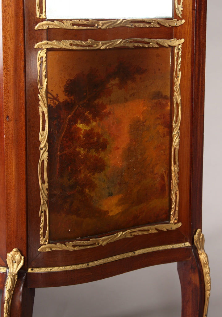A French Ormolu Mounted & Painted Louis XV Style Vitrine
