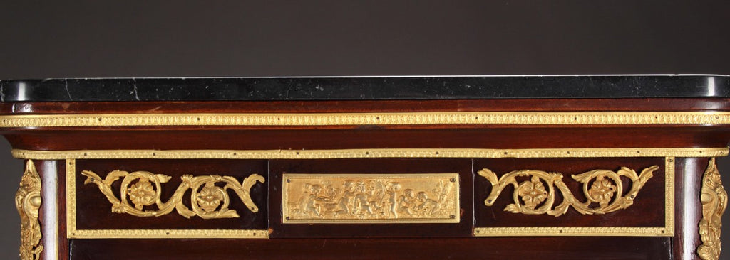 Antique French Ormolu Mounted 'Vernis-Martin' Corner Cabinet