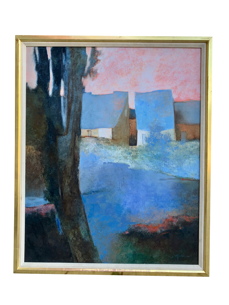 Claude Gaveau - original oil on canvas