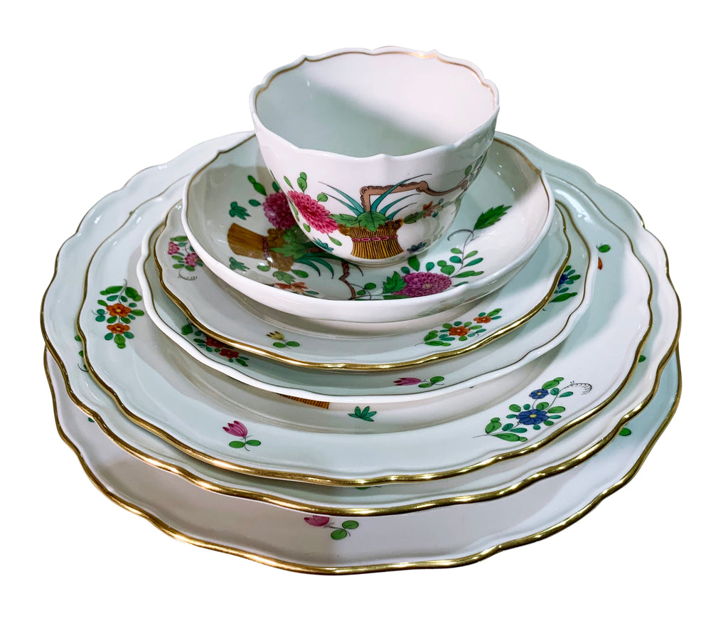 103-Piece Meissen Porcelain Dinner Service for 12