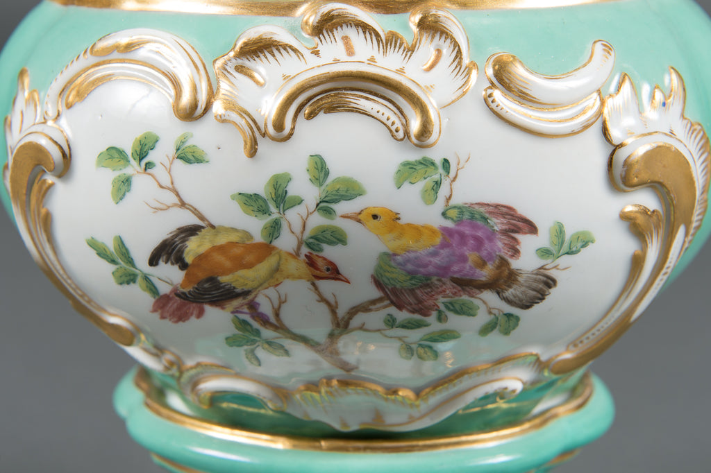 A Pair of German Meissen Porcelain Vases