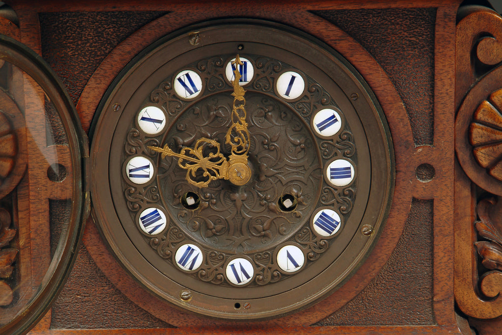 Large 19th Century 'Day and Night' clock by Victor Paillard