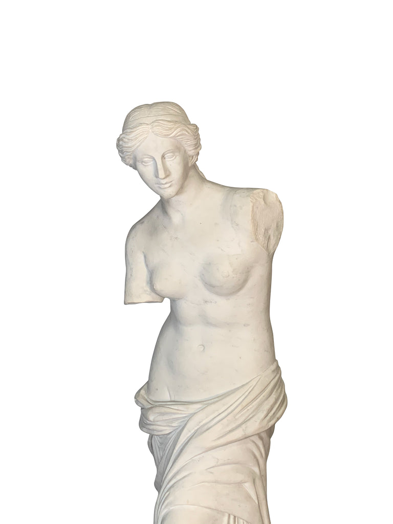 Large Carved Marble Figure of Venus De Milo