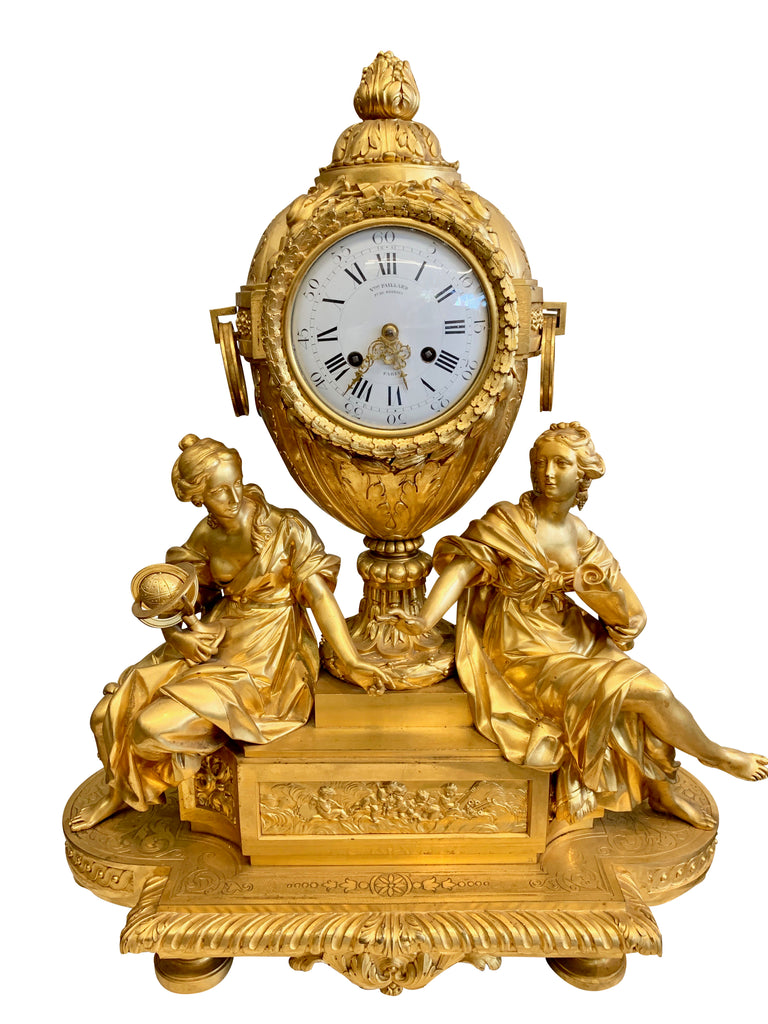 An Exquisite French Ormolu Mantel Clock by Victor Paillard