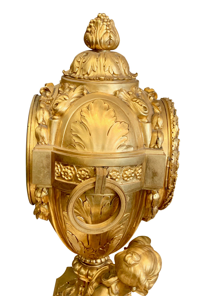 An Exquisite French Ormolu Mantel Clock by Victor Paillard