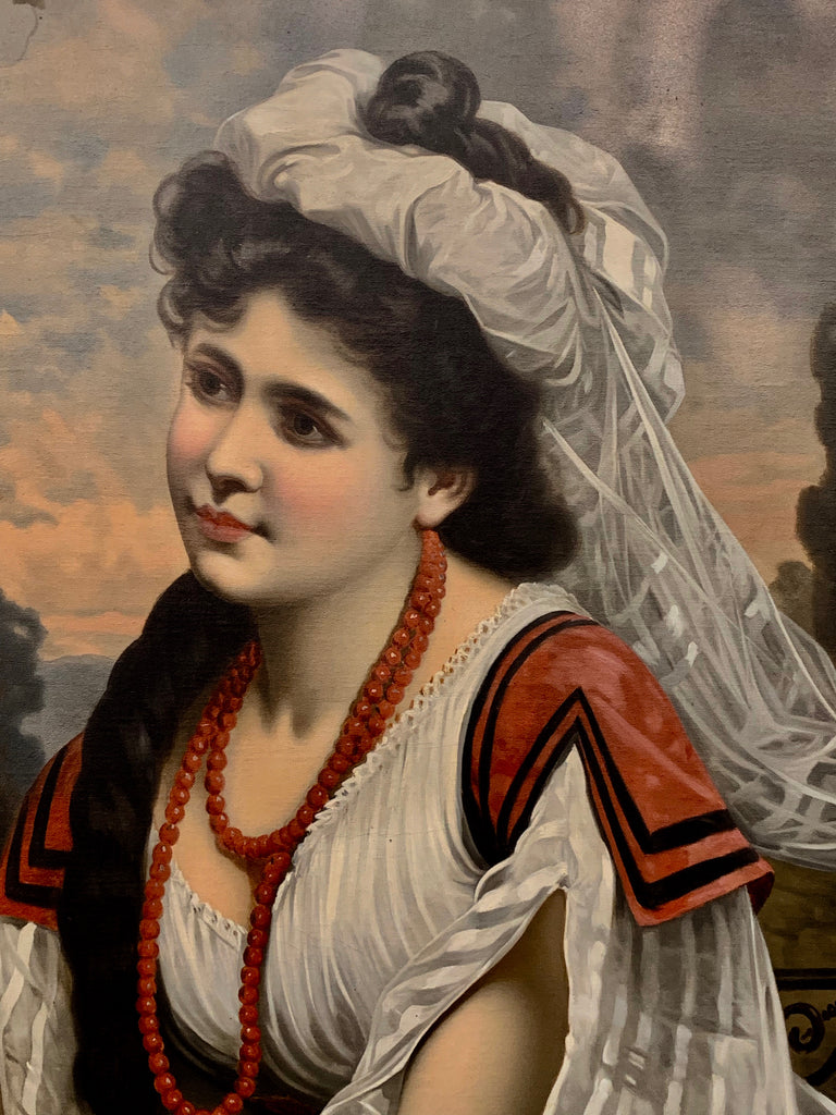 19th Oil on canvas by Marcel Johann von Zadorecki
