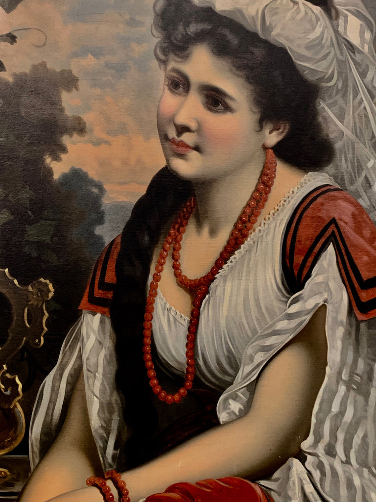 19th Oil on canvas by Marcel Johann von Zadorecki